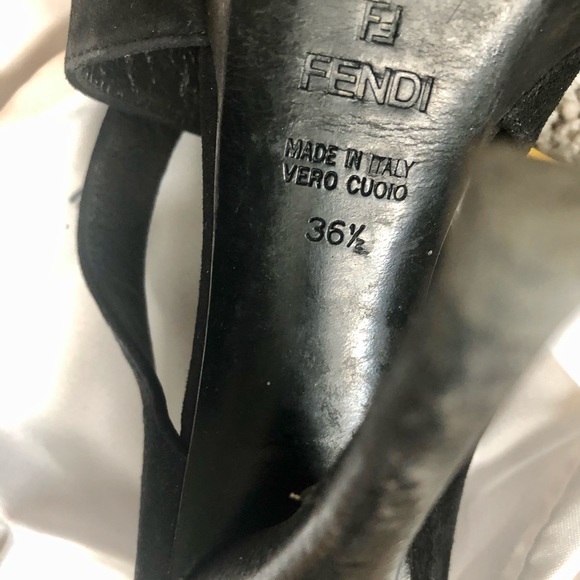 Fendi Heels size 36.5 - Picture 5 of 7